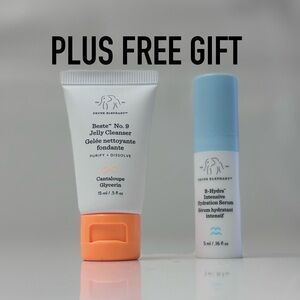 Drunk Elephant B-Hydra Serum & Drunk Elephant Jelly Cleanser Set + *FREE GIFT*